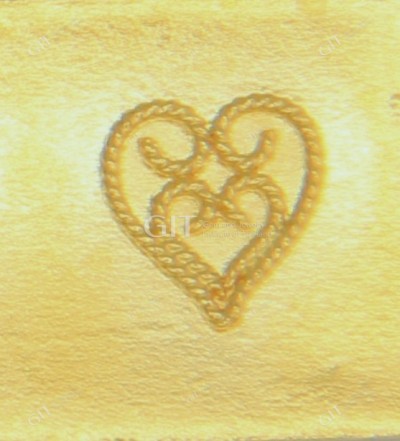 ลายหัวใจ 2 ชั้น